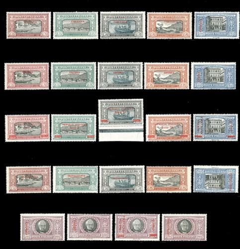 1924 - Manzoni, serie completa, ... 