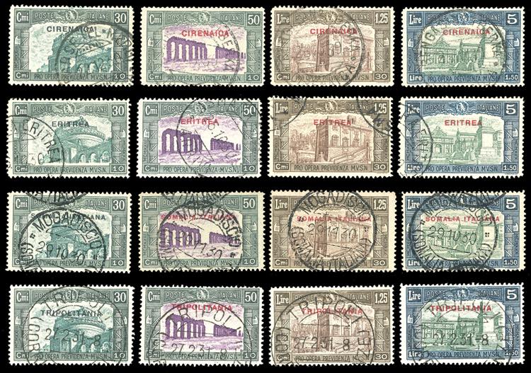 1930 - Milizia, III emissione, ... 