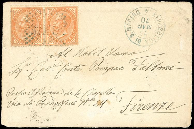 1870  - 10 cent. De La Rue, ... 