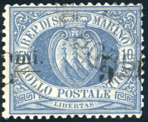 1892 - 5 cent. su 10 cent. ... 