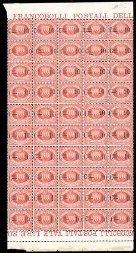 1892 - 10 cent. su 20 cent. ... 