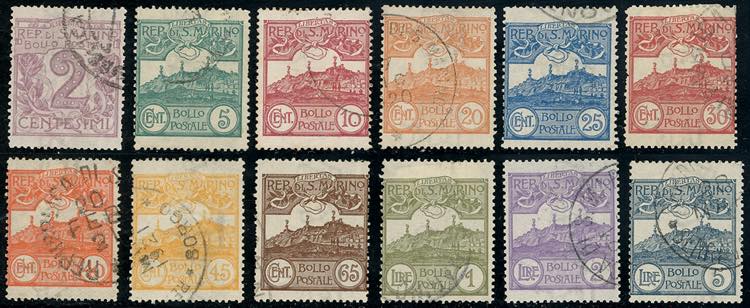 1903 - Cifra o Veduta (34/45), ... 