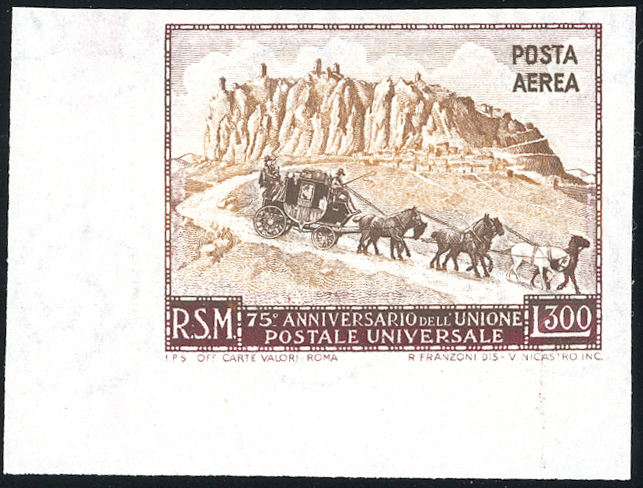 1951 - 300 lire UPU, non ... 