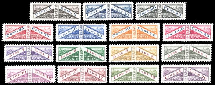 1928 - Non dentellati al centro, ... 