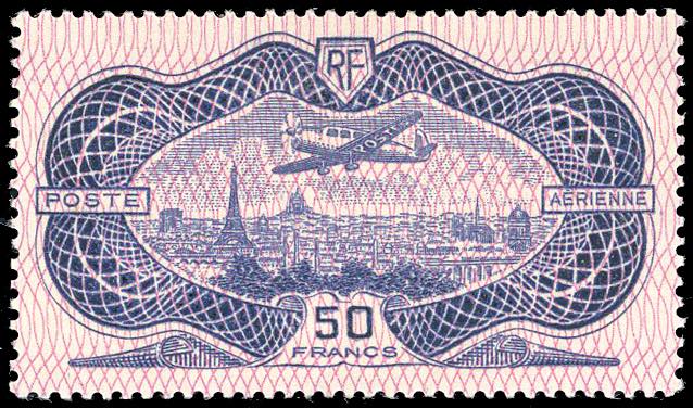 FRANCIA POSTA AEREA 1936 - 50 fr. ... 