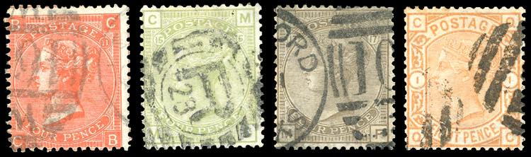 GRAN BRETAGNA 1876/80 - Nuovi ... 