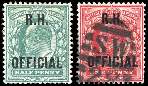 GRAN BRETAGNA SERVIZIO 1902/03 - ... 