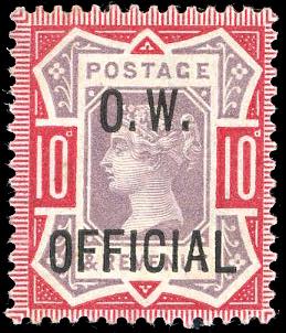 GRAN BRETAGNA SERVIZIO 1896/1902 - ... 