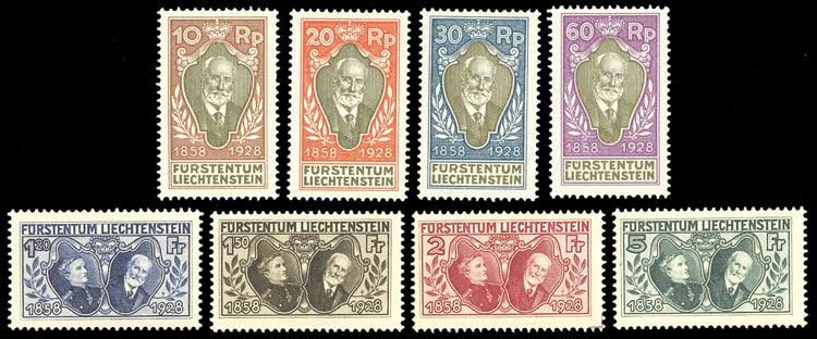 LIECHTENSTEIN 1928 - Principe ... 