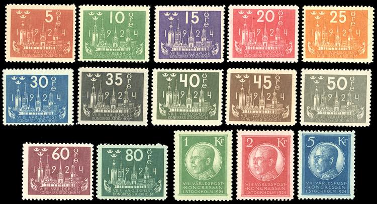 SVEZIA 1924 - Congresso U.P.U., ... 