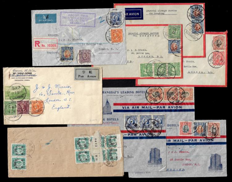1939/1947 - Nine covers with ... 