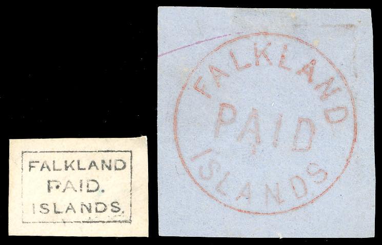 FALKLAND ISLANDS 1869/1876 - The ... 
