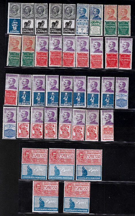 REGNO DITALIA PUBBLICITARI 1924 - ... 