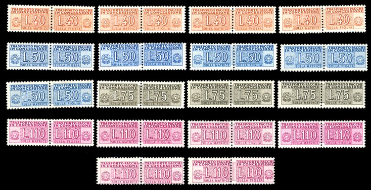 REPUBBLICA ITALIANA PACCHI IN ... 