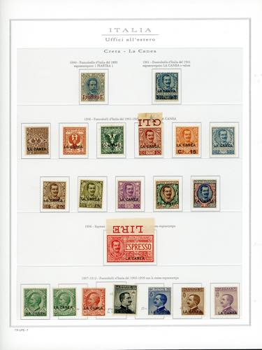 UFFICI POSTALI ALLESTERO LA CANEA ... 