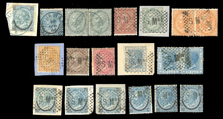 SAN MARINO 1865/1870 - Raro ... 