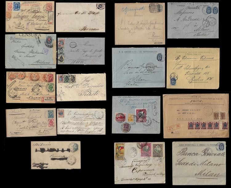 RUSSIA 1871/1925 - Bellinsieme di ... 