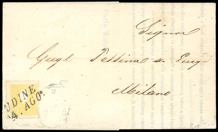 1860 - 2 soldi giallo, II tipo ... 