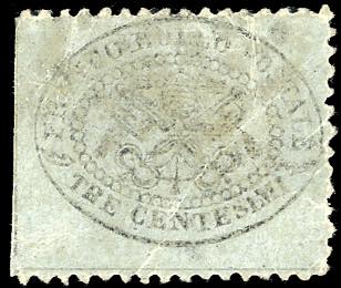 1863 - 3 cent. grigio (24), ... 