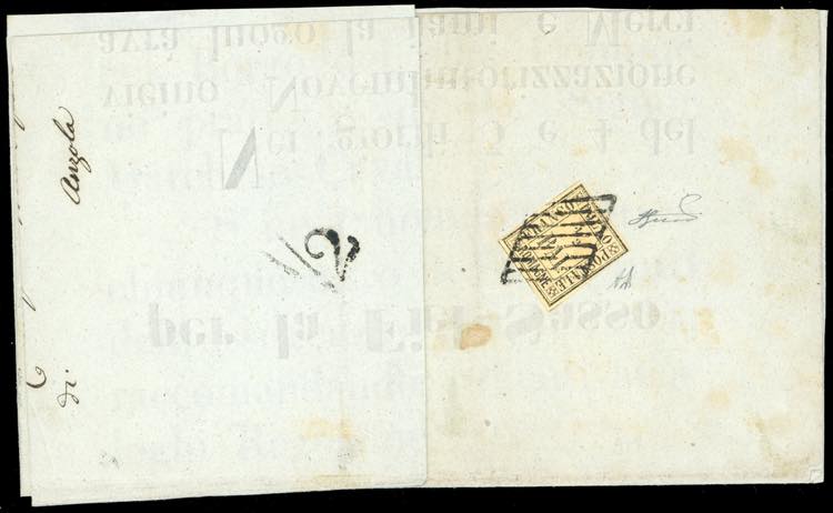 1859 - 1/2 baj giallo paglia (1), ... 