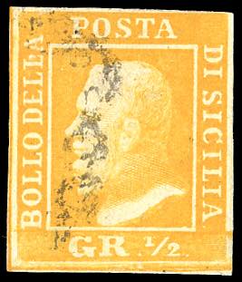 1859 - 1/2 grano arancio, II ... 