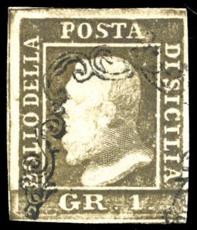 1859 - 1 grano verde oliva ... 