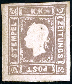 1859 - 1,05 soldi lilla grigio ... 