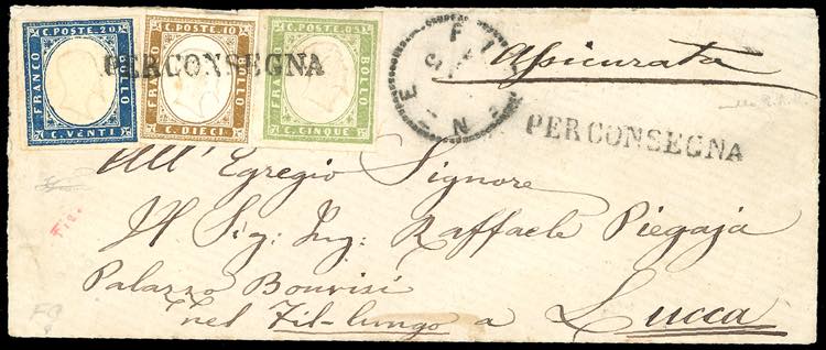 FIRENZE, cerchio con contorno di ... 