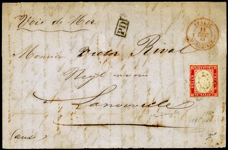 1861 - MARSIGLIA 1896 punti grossi ... 