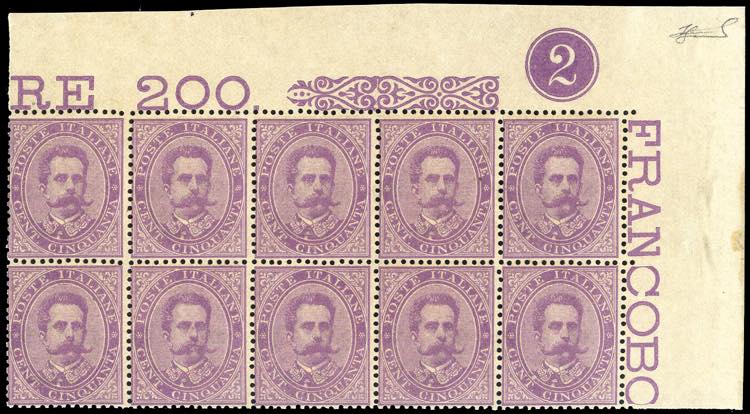 1879 - 40 cent. Umberto I (42), ... 