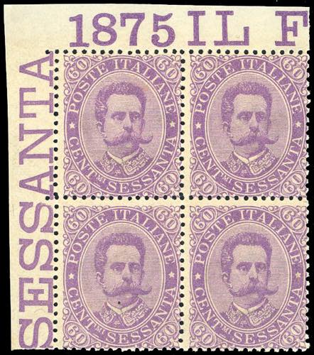 1889 - 60 cent. Umberto I (47), ... 