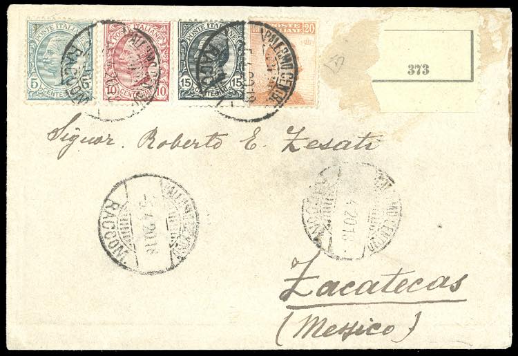 1920 - 5 cent., 10 cent. e 15 ... 