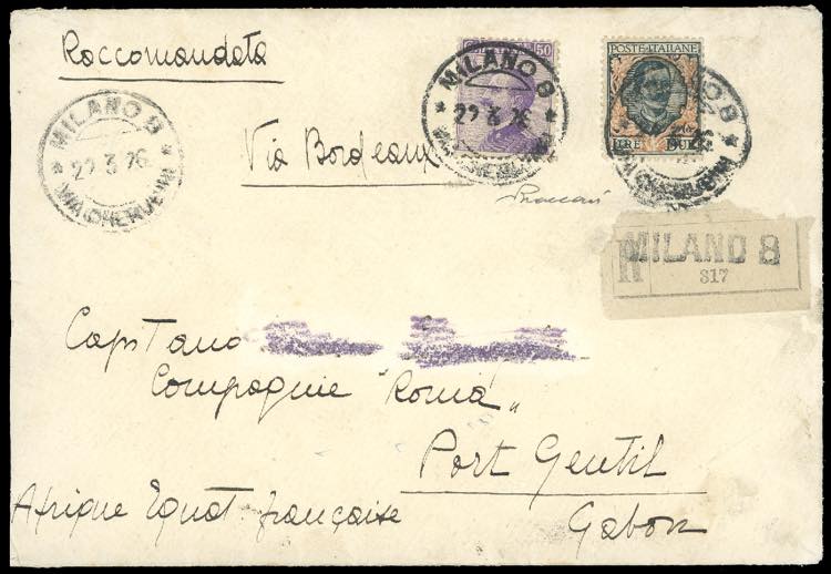 1926 - 50 cent. Michetti, 2 lire ... 