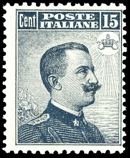 1909 - 15 cent. Michetti, II tipo ... 