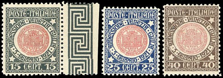 1921 - Venezia Giulia, serie ... 