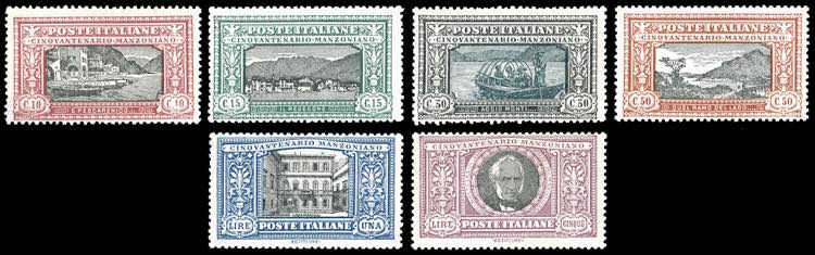 1923 - Manzoni, serie completa ... 