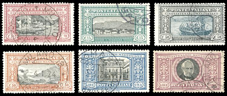 1923 - Manzoni, serie completa ... 