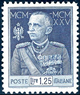 1926 - 1,25 lire Giubileo, dent. ... 