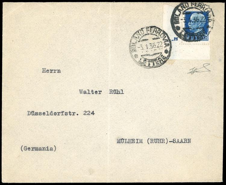 1936 - 1,25 lire Imperiale (253), ... 