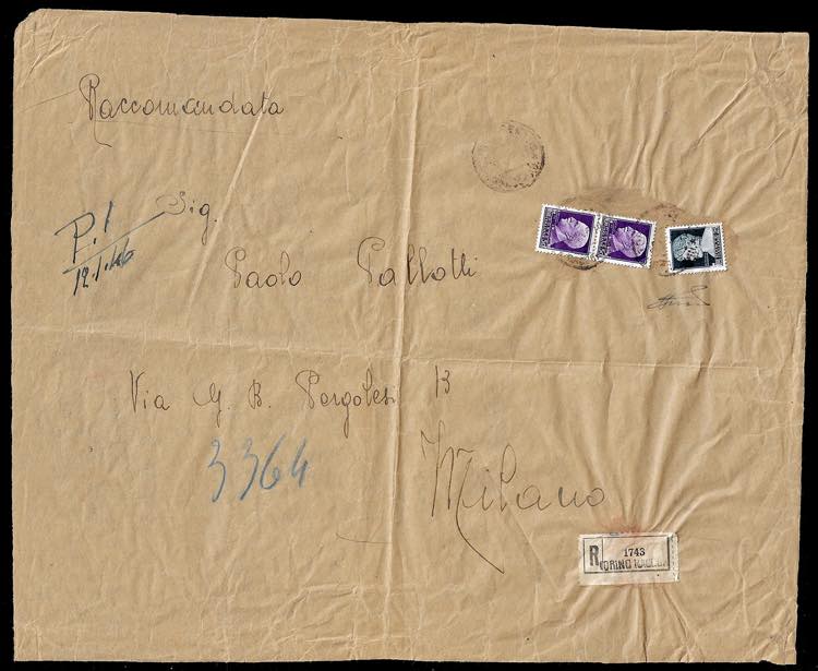 1929 - 50 lire, coppia verticale, ... 