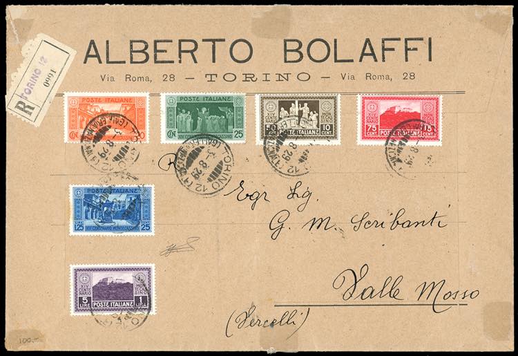 1929 - Montecassino, sei valori ... 