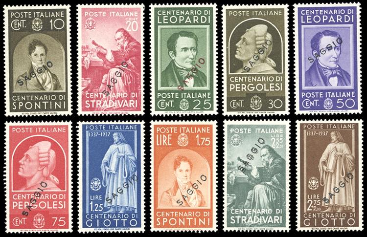 1937 - Illustri, serie completa ... 