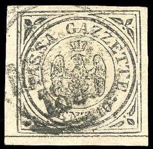 SEGNATASSE PER GIORNALI 1859 - 10 ... 