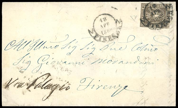 1860 - 10 cent. bruno (19), ... 