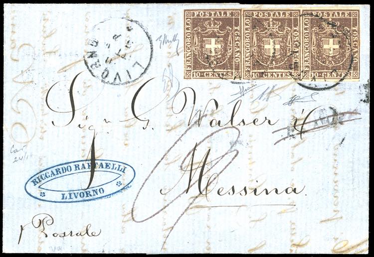 1860 - 10 cent. bruno (19), ... 