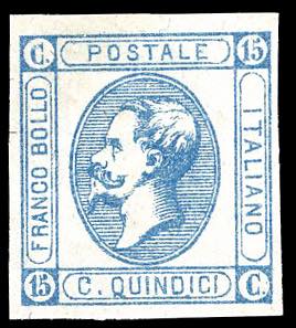 1863 - 15 cent. Litografico, I ... 