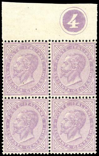 1866 - 60 cent. De La Rue, ... 