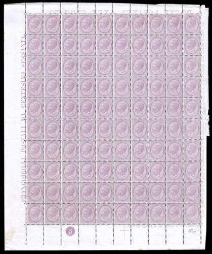 1866 - 60 cent. De La Rue, ... 