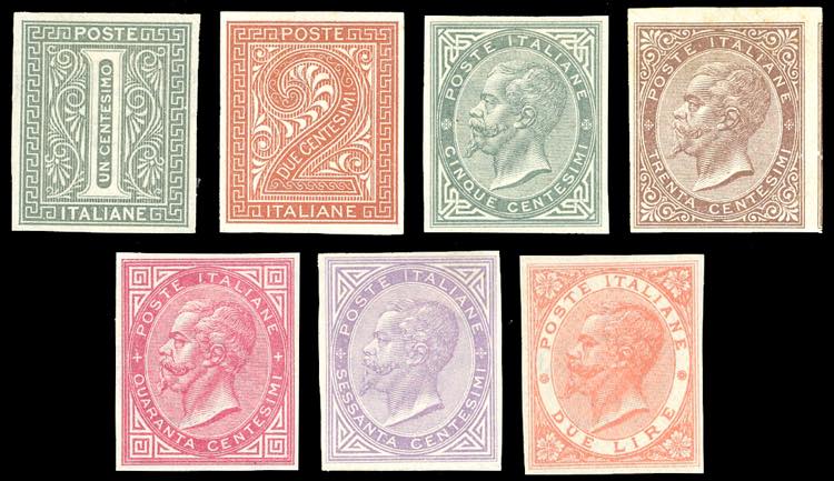 1863 - 1 cent. 2 cent., 5 cent., ... 