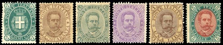 1889 - Seconda emissione, serie ... 